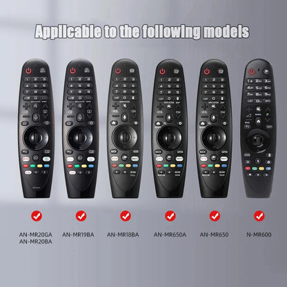 Magic Remote Control Cover Silicone Protective Case For LG AN-MR600 MR650 MR18BA MR19BA MR20GA Smart OLED TV