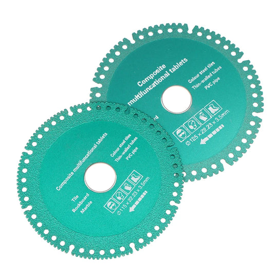 115mm/125mm Diamond Cutting Wheel Angle Grinder Disc for Tile/Ceramic/Marble ,Ultra-Thin Kerf Saw Blade〔YY26〕