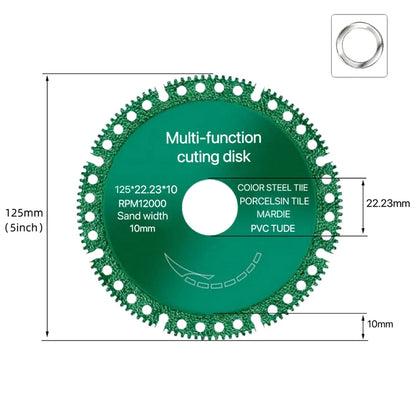 115mm/125mm Diamond Cutting Wheel Angle Grinder Disc for Tile/Ceramic/Marble ,Ultra-Thin Kerf Saw Blade〔YY26〕
