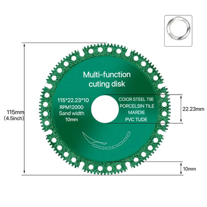 115mm/125mm Diamond Cutting Wheel Angle Grinder Disc for Tile/Ceramic/Marble ,Ultra-Thin Kerf Saw Blade〔YY26〕